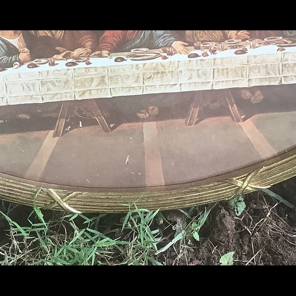 Vintage Last Supper Framed Print - Picture 8 of 8